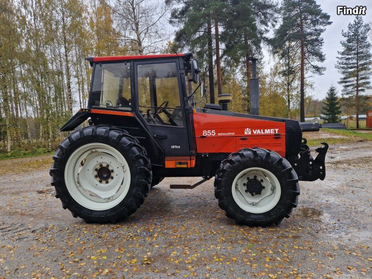 Säljes Valmet 855 med frontlyft