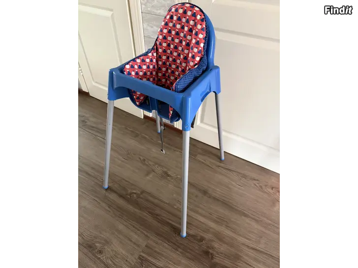Myydään Ikea Antilop syöttötuoli ja pehmuste