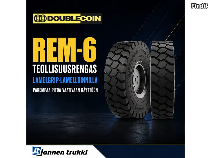 Säljes DOUBLE COIN-DÄCK MED LAMELGRIP-LAMELLERING