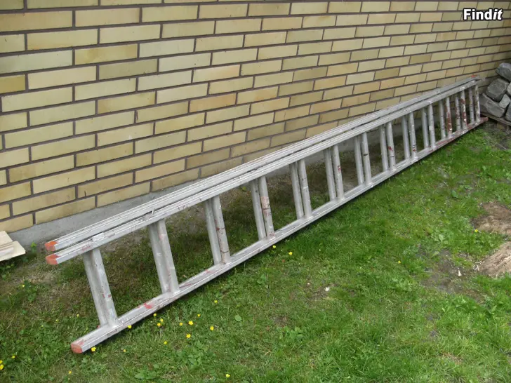 Säljes Aluminiumstege 7,2 m