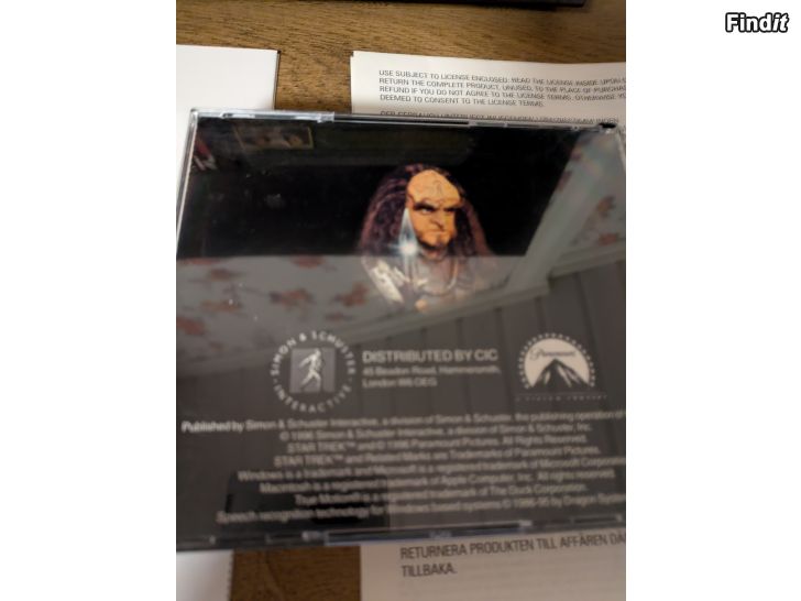 Säljes Säljes PC Spel Star Trek Klingon