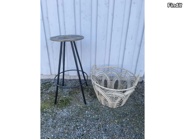 Säljes Blompall o korg