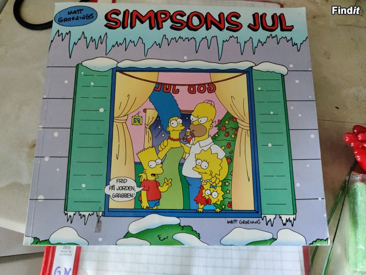 Säljes Simpsons jul 1990