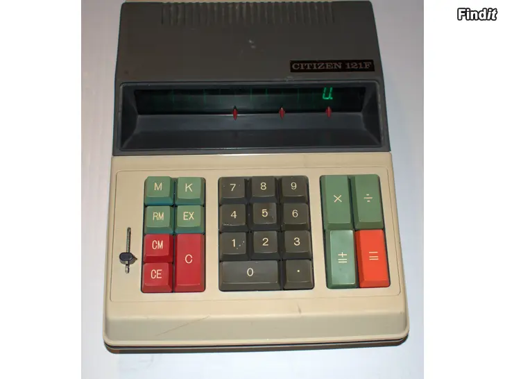Säljes citizen 121f elektronisk kalkylator
