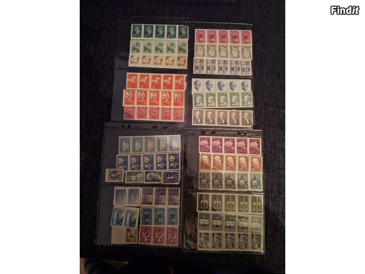 Myydään POSTIMERKKEJÄ