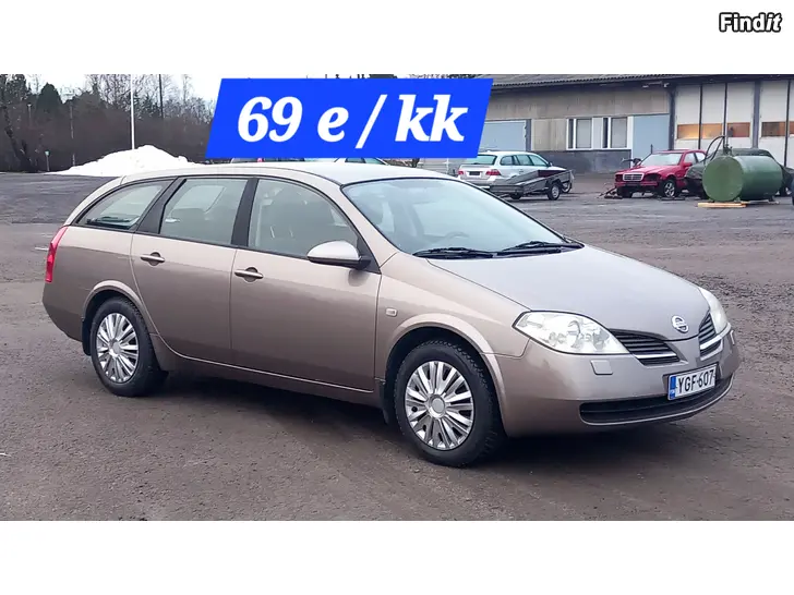 Myydään Nissan Primera 1.6 Bensa AAC Farm