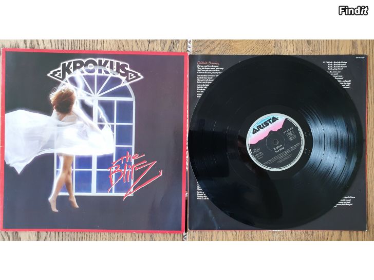 Säljes Krokus, The blitz. Vinyl LP