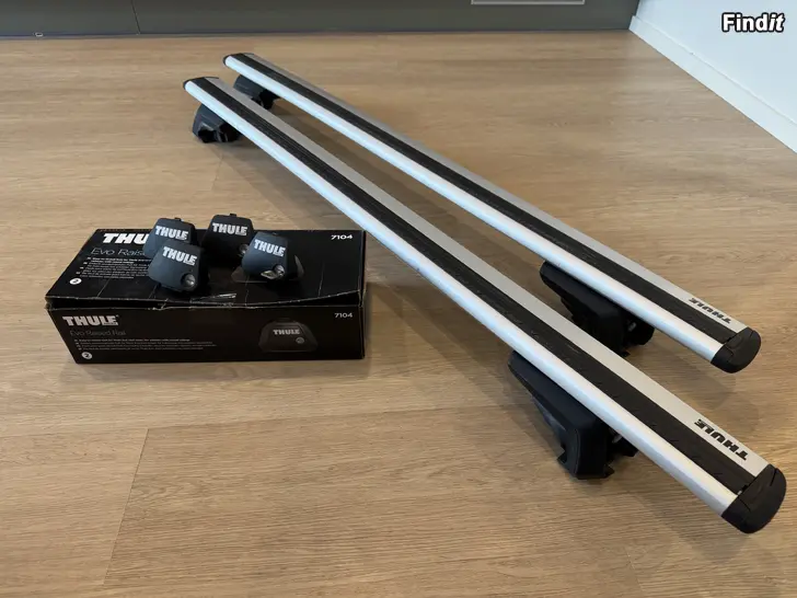 Säljes Thule Wingbar Evo 118cm Takställning