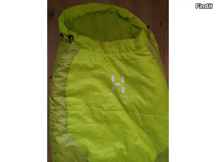 Säljes Haglöfs junior sovsäck 150 cm makuupussi