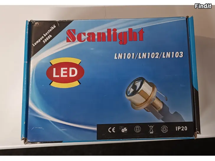 Myydään Led valosarja käyttämätön