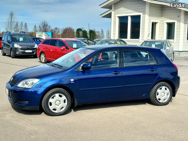 Myydään Toyota Corolla 1.4 VVT-i Bensa AC 5-ov.VÄHÄN AJETTU