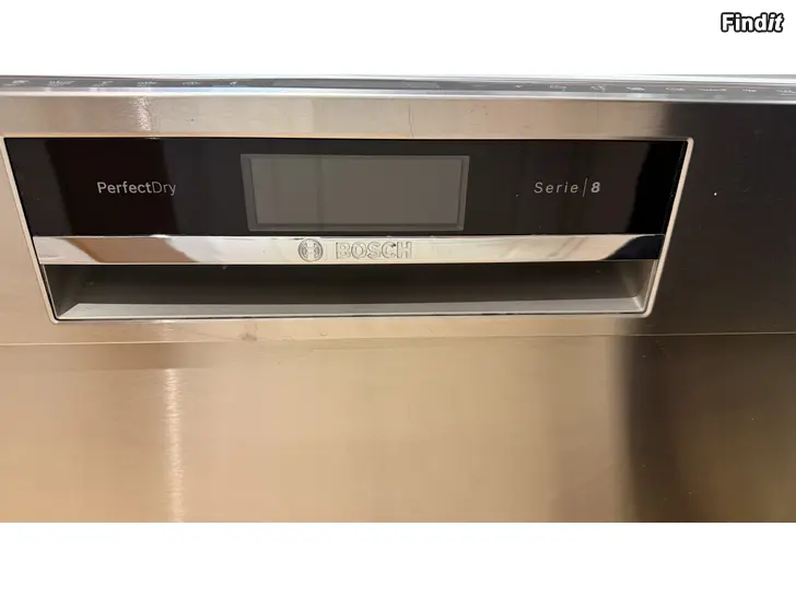 Säljes Bosch Serie 8 rostfri diskmaskin