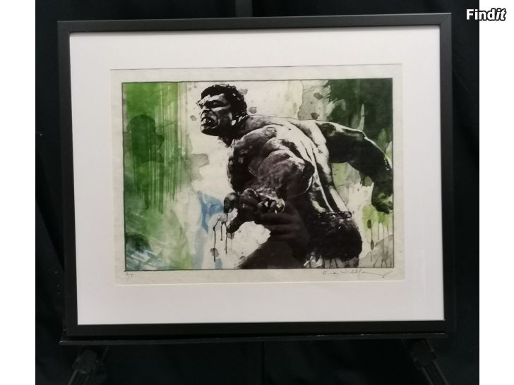 Myydään Emma Wildfang, Giclée Hulk 1/5