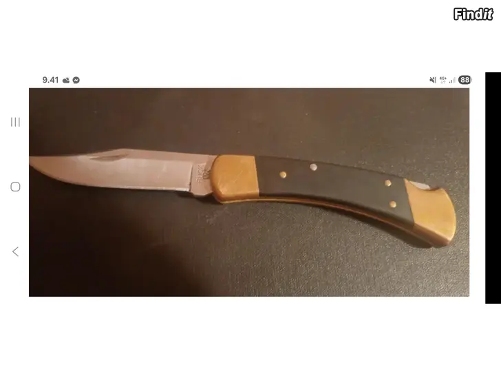 Myydään Buckman kniv