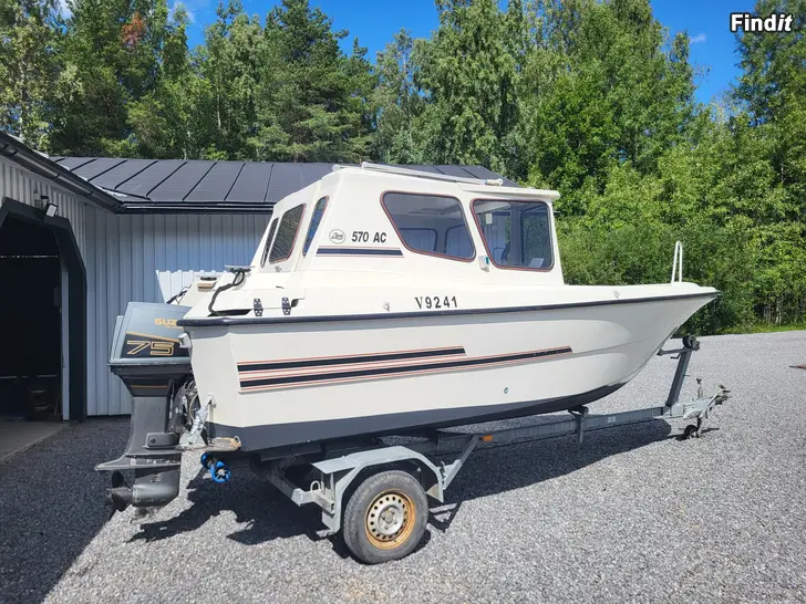 Myydään Lami 570 AC / Suzuki 75 hv