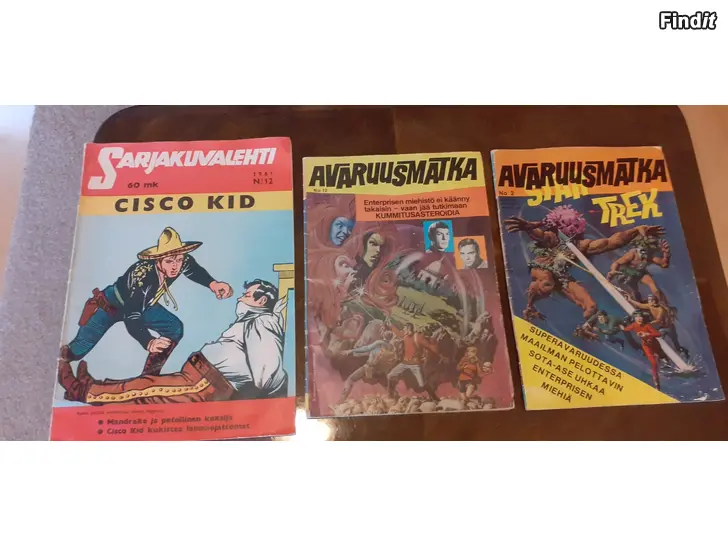 Myydään Sarjakuvalehtiä ja KIrjoja kasa
