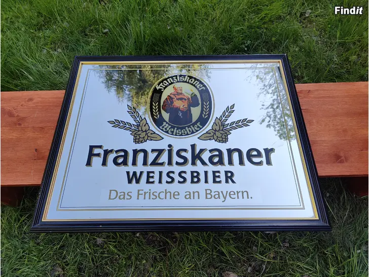 Säljes Franziskaner Weissbier Spegel