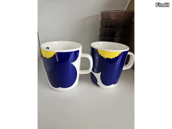 Säljes 2 st nya marimekko muggar 2,5 dl