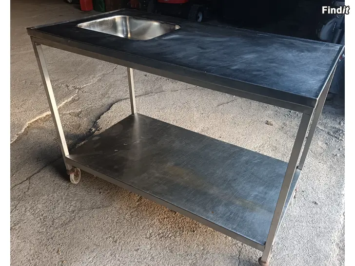 Myydään Rosterinen pöytä altaalla