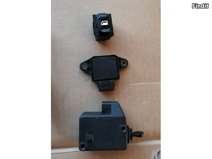 Myydään Lasinnostimen kytkin kaasuläpän asentotunnistin keskuslukitus moottori