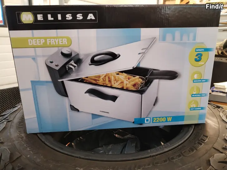Myydään MELISSA rasvakeitin