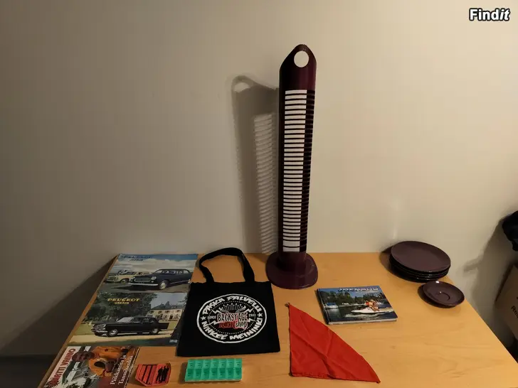 Säljes CD teline tonttuhattu kangaskassi