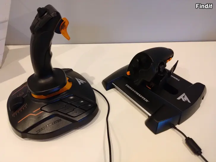 Säljes Joystick + gasreglage/kaasuohjain