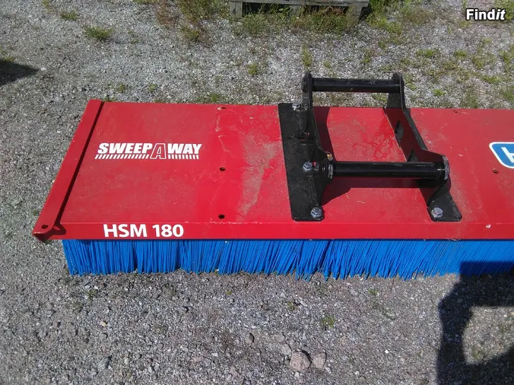 Säljes HillTip HSM 180 Sweep Away lamellborste