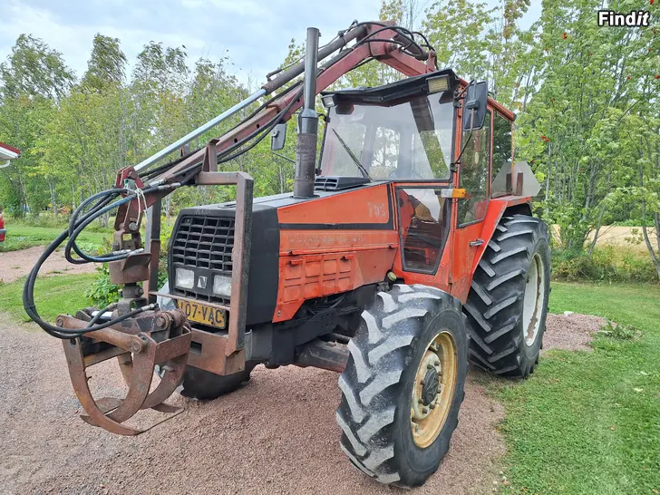 Myydään Volvo BM Valmet 705 tukkikuormaajalla