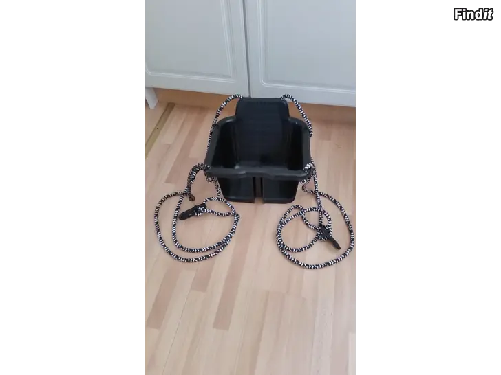 Myydään Plasto vauvakeinu musta -hinta 12e
