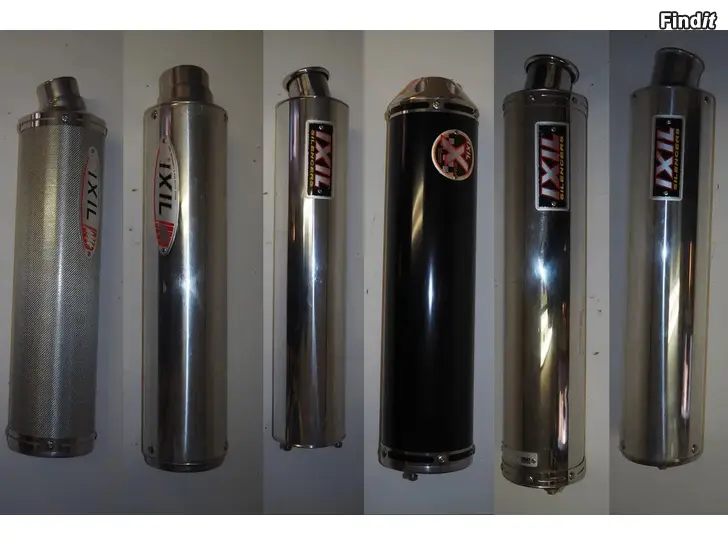 Myydään Ixil Silencers pakoputkia äänenvaimentajia