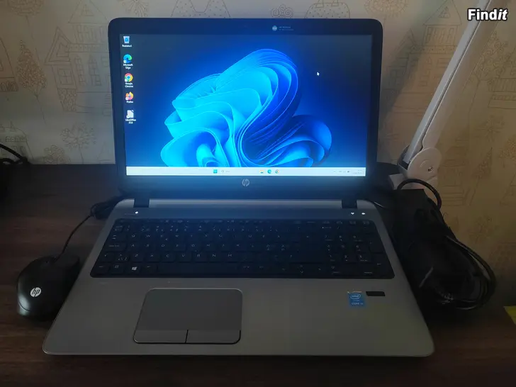 Myydään HP kannettava i5, 15,6 näyttö, 8 Gt Ram, uusi SSD levy