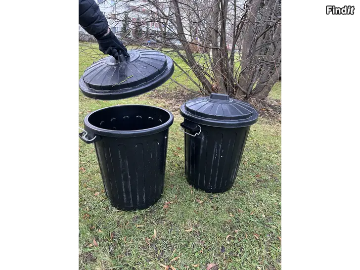 Säljes Myydään kaksi isoa tynnyriä 70l