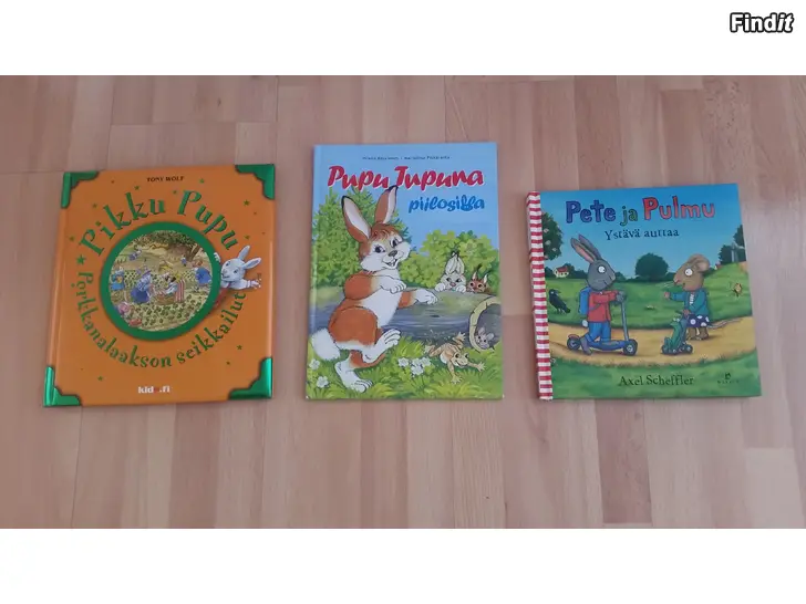 Myydään Pupukirjat 2kpl