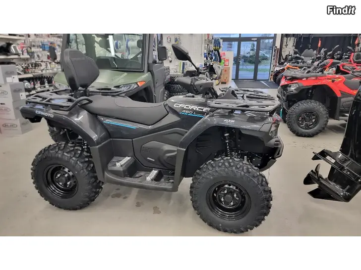 Säljes CFMOTO CFORCE 450 EPS Long T3B svart Traktorimönkijä Nyhet