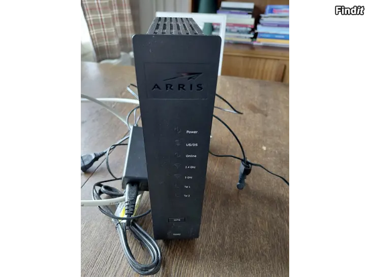 Myydään Arris TG2492S kabelmodem säljes