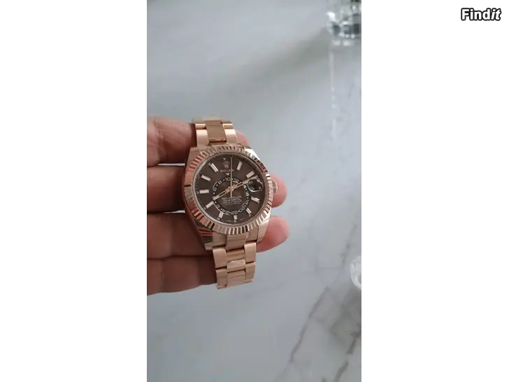 Säljes Rolex sky dweller Rose guld