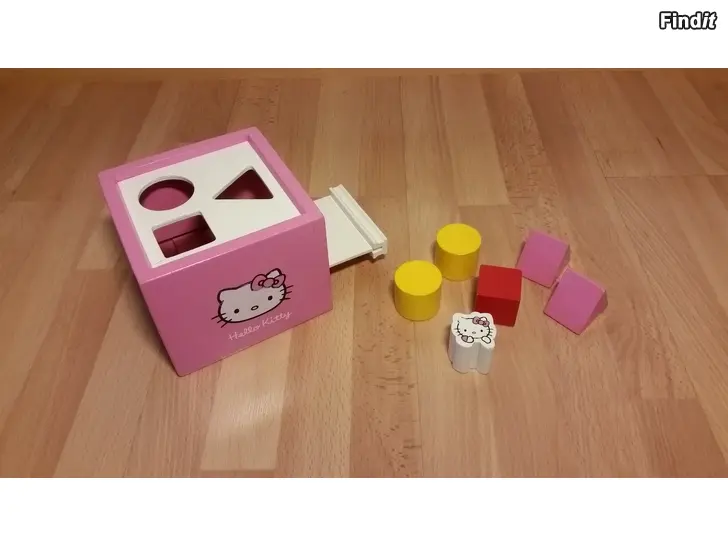 Myydään Brio Sanrio Hello Kitty palikkalaatikko vaaleanpunainen  -hinta 8e
