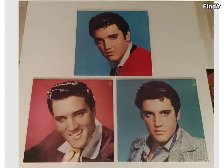 Myydään Elvis Presley greatest hits boxi