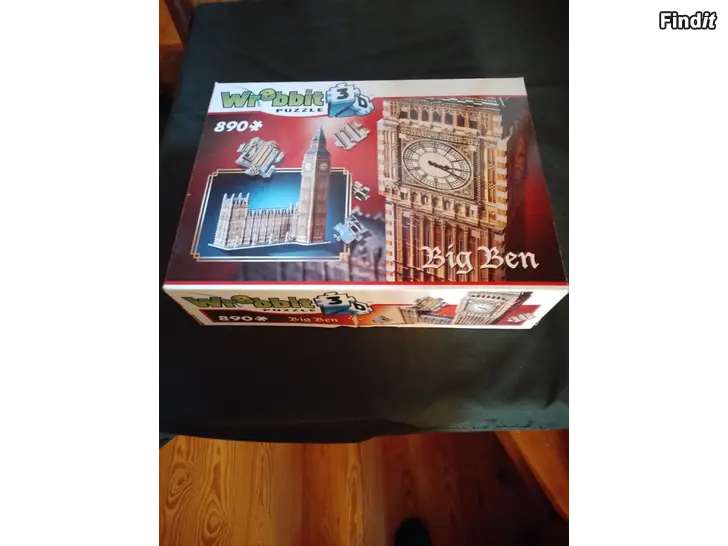 Myydään 3D palapeli Big Ben