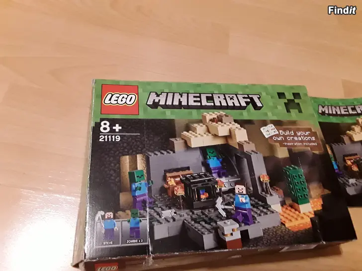 Myydään Minecraft lego