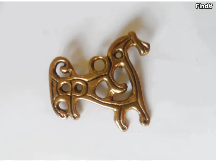 Myydään Kalevala Suomussalmen hevossolki pronssi