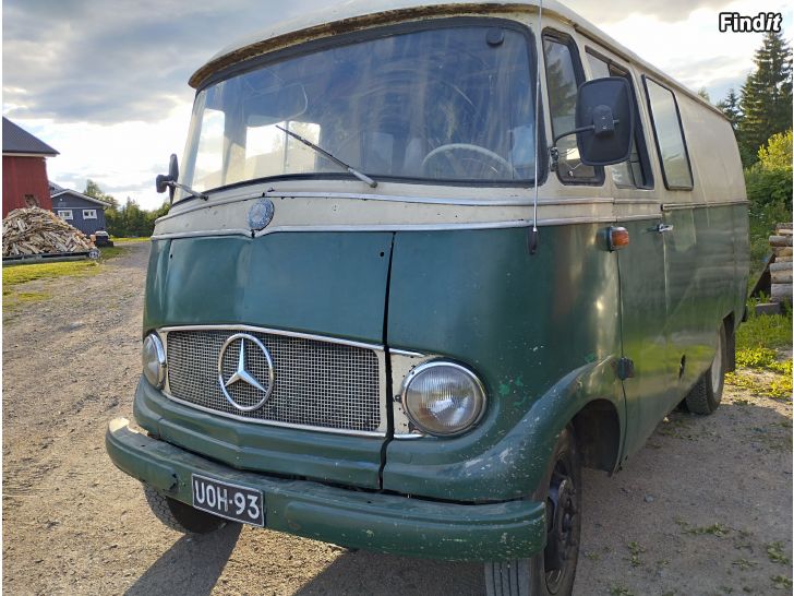 Myydään Mercedes-benz L406 Kasten1965