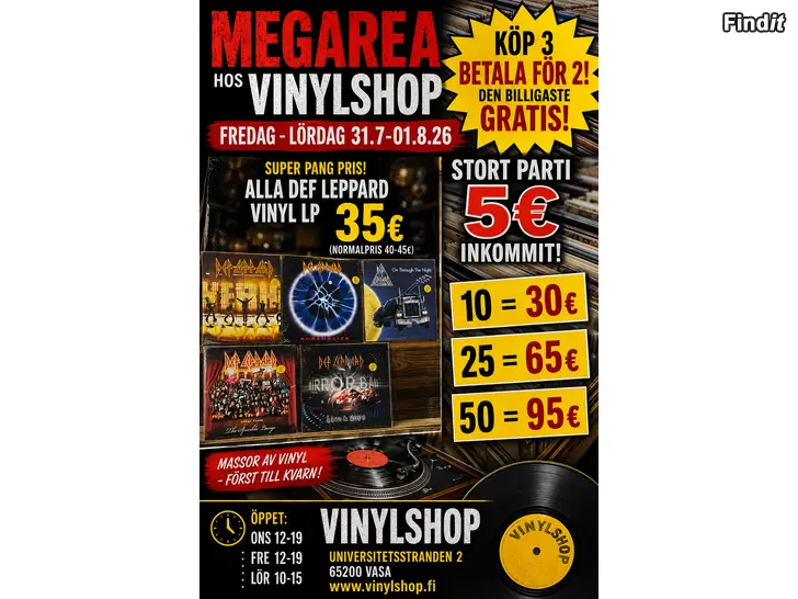Säljes MEGA REA DENNA VECKA