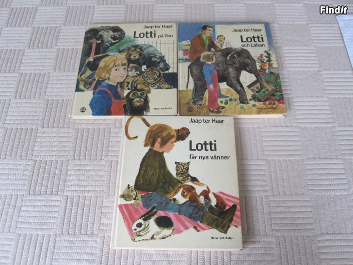 Säljes Lotti böcker