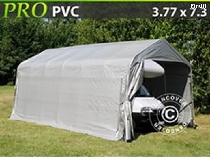 Myydään Husbil  Husvagns Garagetält Grå PVC 11392