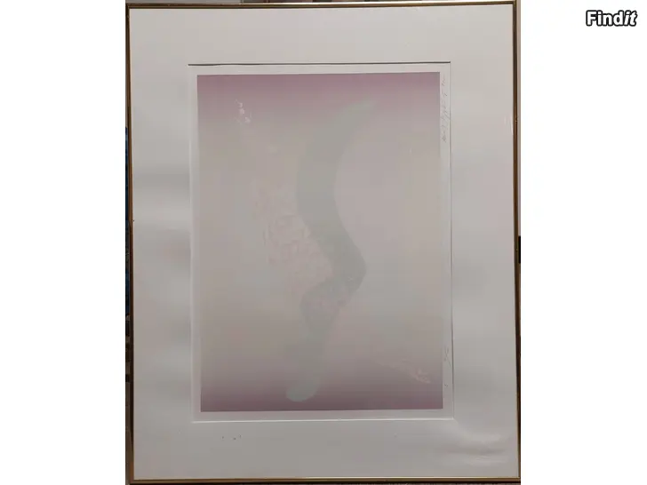 Säljes Konstverk / Grafik av Paul Pyykkö 1990  Numrerad 12/40
