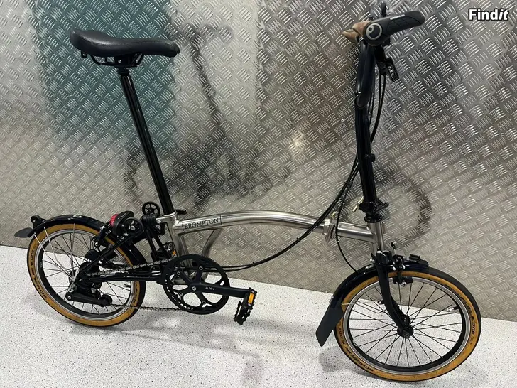 Myydään Brompton Nickle M-Type M6L 6-nopeuksinen pyörä