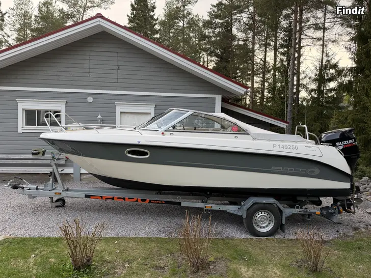 Myydään AMT 200 DC med Suzuki DF150