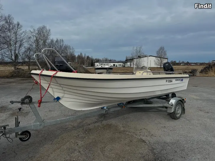 Säljes Rönnqvist 495 + Tohatsu MFS30